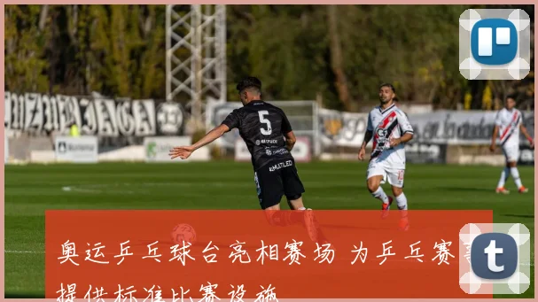 奥运乒乓球台亮相赛场 为乒乓赛事提供标准比赛设施