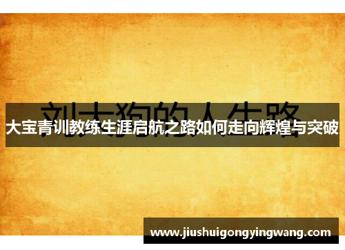 大宝青训教练生涯启航之路如何走向辉煌与突破