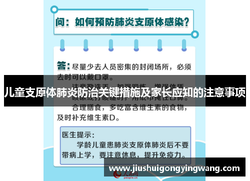 儿童支原体肺炎防治关键措施及家长应知的注意事项